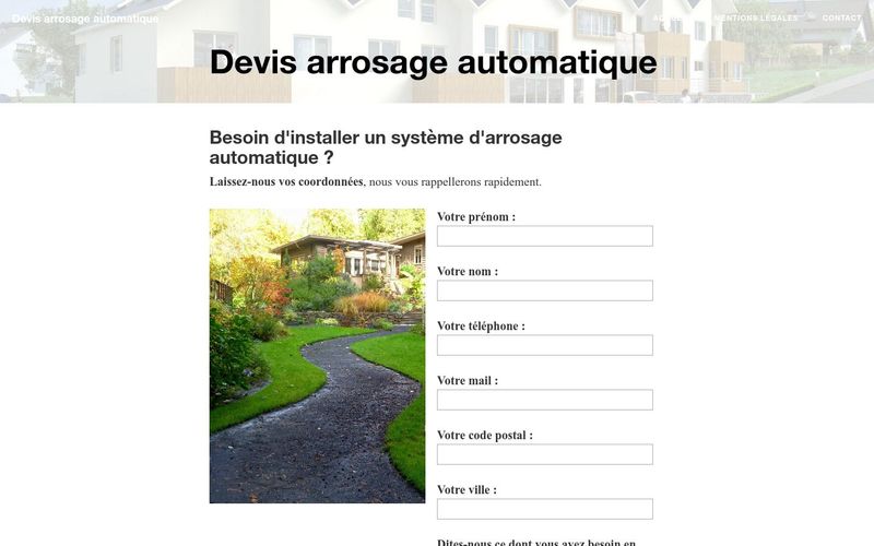 Les avantages de l'arrosage automatique